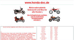 Desktop Screenshot of honda-doc.de