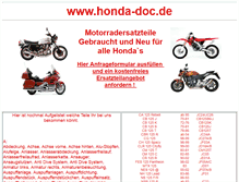 Tablet Screenshot of honda-doc.de
